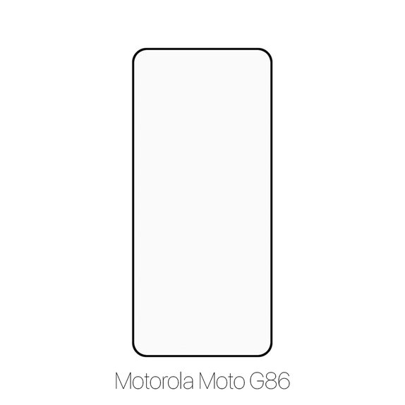 Vetro temperato FullCover per Motorola Moto G86, FixPremium