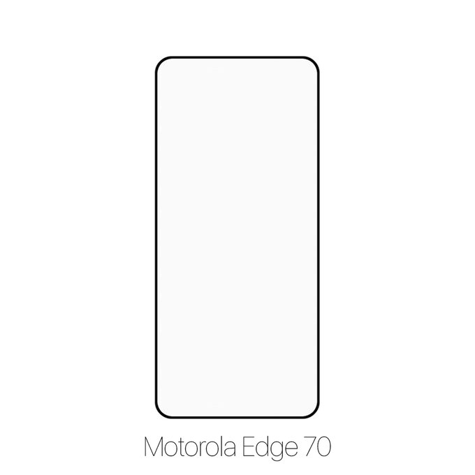 Vetro temperato FullCover per Motorola Edge 70, FixPremium