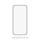 Vetro temperato FullCover per Nothing Phone (2a), FixPremium