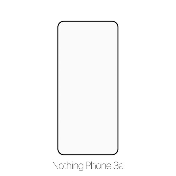 Vetro temperato FullCover per Nothing Phone (3a), FixPremium