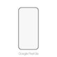 Vetro temperato FullCover per Google Pixel 9a, FixPremium