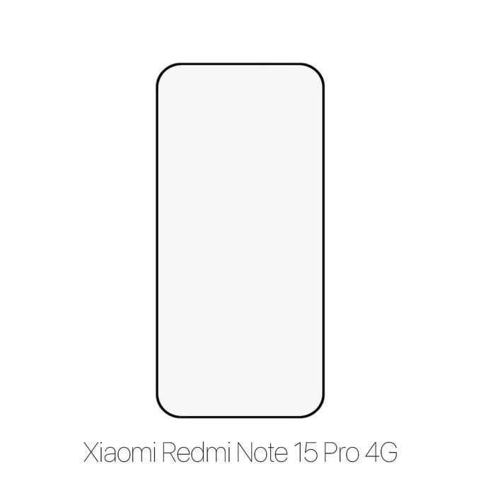 Vetro temperato FullCover per Xiaomi Redmi Note 15 Pro 4G, FixPremium
