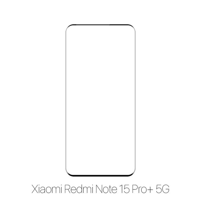 Vetro temperato FullCover per Xiaomi Redmi Note 15 Pro+ 5G, FixPremium