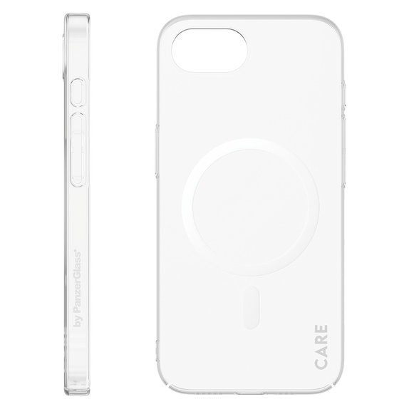 Custodia SL1M con MagSAFE by PanzerGlass per iPhone 17e/16e, Trasparente, PanzerGlass