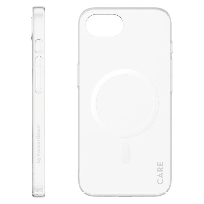 Custodia SL1M con MagSAFE by PanzerGlass per iPhone 17e/16e, Trasparente, PanzerGlass
