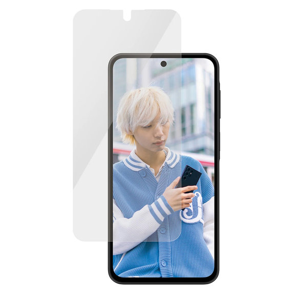 Vetro temperato UWF con applicatore per Samsung Galaxy A27, Trasparente, PanzerGlass