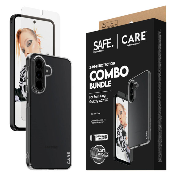 Bundle 2-in-1 per Samsung Galaxy A27, PanzerGlass