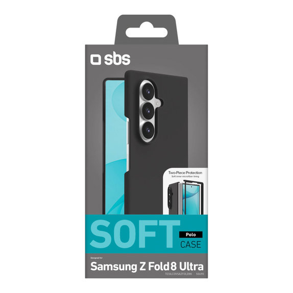 Custodia Instinct per Samsung Galaxy Z Fold8 Ultra, Nero, SBS
