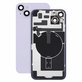 Vetro scocca posteriore per iPhone 14 Plus, Purple, Pulled A
