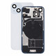 Vetro scocca posteriore per iPhone 15, Blue, Pulled A
