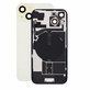 Vetro scocca posteriore per iPhone 15, Yellow, Pulled A