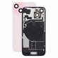 Vetro scocca posteriore per iPhone 15, Pink, Pulled A