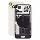 Vetro scocca posteriore per iPhone 15 Plus, Yellow, Pulled A