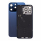 Vetro scocca posteriore per iPhone 15 Pro Max, Blue Titanium, Pulled A