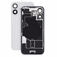 Vetro scocca posteriore per iPhone 16, White, Pulled A