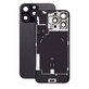 Vetro scocca posteriore per iPhone 16 Pro Max, Black Titanium, Pulled A