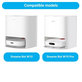 Set di ricambio per Xiaomi Dreame Bot W10, W10 Pro (1x Spazzola principale, 2x Filtri, 2x Spazzole laterali)