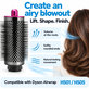 Spazzola rotonda grande volumizzante per Dyson Airwrap HS01, HS05, Iron / Fuchsia
