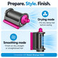 Accessorio Coanda lisciante e asciugante per Dyson Airwrap HS05, Iron / Fuchsia