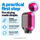 Accessorio per asciugatura rapida per Dyson Airwrap HS01, HS05, Iron / Fuchsia
