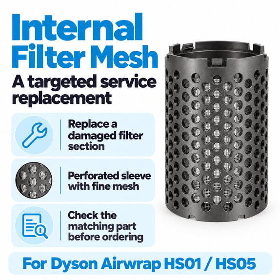 Rete interna del filtro per Dyson Airwrap HS01, HS05
