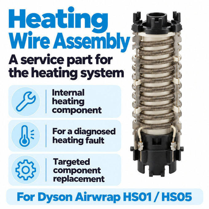 Gruppo filo riscaldante per Dyson Airwrap HS01, HS05