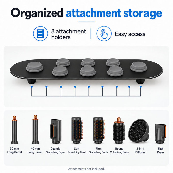Supporto porta-accessori per Dyson Airwrap