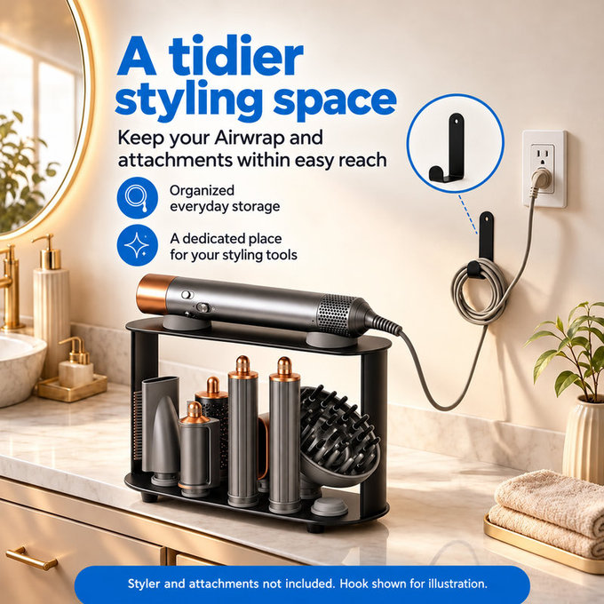 Supporto porta-accessori per Dyson Airwrap