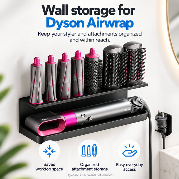 Supporto da parete per Dyson Airwrap