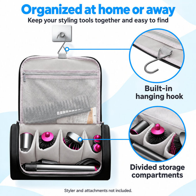 Custodia organizer per Dyson Airwrap