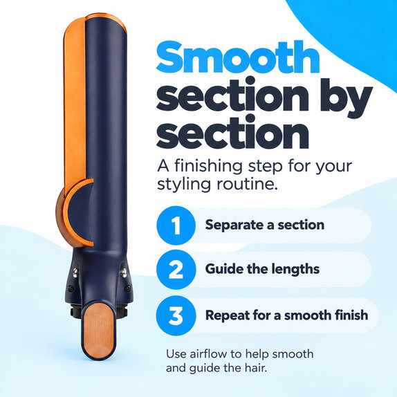 Accessorio per lisciare i capelli per Dyson Airwrap HS01, HS05, HS08