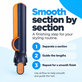 Accessorio per lisciare i capelli per Dyson Airwrap HS01, HS05, HS08