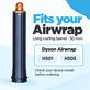 Cono lungo per ricci per Dyson Airwrap HS01, HS05, 30 mm, Prussian Blue / Rich Copper