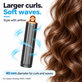 Cono lungo per ricci per Dyson Airwrap HS01, HS05, 40 mm, Nickel / Copper