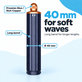 Cono lungo per ricci per Dyson Airwrap HS01, HS05, 40 mm, Prussian Blue / Rich Copper
