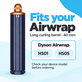 Cono lungo per ricci per Dyson Airwrap HS01, HS05, 40 mm, Prussian Blue / Rich Copper