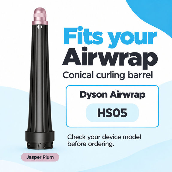 Cono conico per ricci per Dyson Airwrap HS05, Jasper Plum