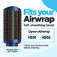 Spazzola lisciante morbida per Dyson Airwrap HS01, HS05, Prussian Blue / Rich Copper