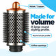 Spazzola rotonda grande volumizzante per Dyson Airwrap HS01, HS05, Nickel / Copper