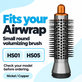 Spazzola rotonda piccola volumizzante per Dyson Airwrap HS01, HS05, Nickel / Copper
