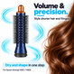 Spazzola rotonda piccola volumizzante per Dyson Airwrap HS01, HS05, Prussian Blue / Rich Copper