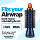 Spazzola rotonda piccola volumizzante per Dyson Airwrap HS01, HS05, Prussian Blue / Rich Copper