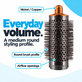Spazzola rotonda media volumizzante per Dyson Airwrap HS01, HS05, Nickel / Copper