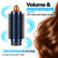 Spazzola rotonda media volumizzante per Dyson Airwrap HS01, HS05, Prussian Blue / Rich Copper