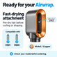 Accessorio per asciugatura rapida per Dyson Airwrap HS01, HS05, Nickel / Copper