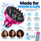 Diffusore Wave + Curl per Dyson Airwrap HS05, Fuchsia