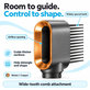 Pettine a denti larghi per Dyson Airwrap HS01, HS05, Nickel / Copper