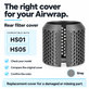 Coperchio filtro posteriore per Dyson Airwrap HS01, HS05
