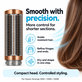Spazzola lisciante rigida piccola per Dyson Airwrap HS01, HS05, HS08, Nickel / Copper