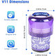 Filtro polvere, 2 pz. per Dyson V11, V15